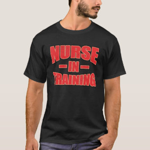 Camiseta Enfermeira Em Treinamento Enfermando Futuros Enfer