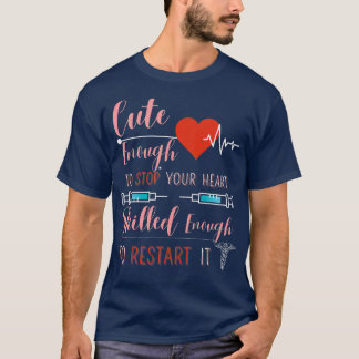 Camiseta Enfermeira Encantada Engraçada
