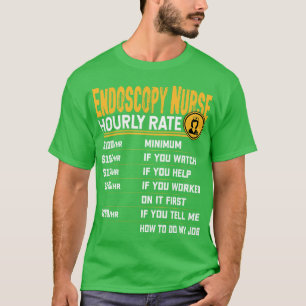 Camiseta Enfermeira Endoscopia Enfermeira Gastroenterologis