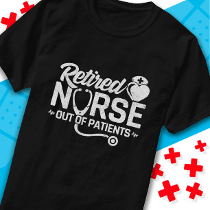 Camiseta Enfermeira Enfermeira Enfermeira Aposentada Engraç