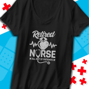 Camiseta Enfermeira Enfermeira Enfermeira Aposentada Engraç