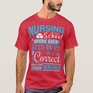 Camiseta Enfermeira, Enfermeira Enfermeira Engraçada, Prese