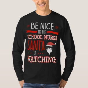 Camiseta Enfermeira Enfermeira Engraçada Papais noeis de Na