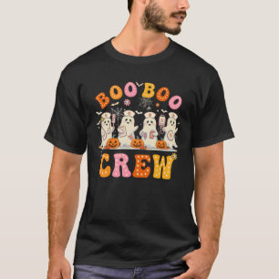 Camiseta Enfermeira Enfermeira Engraçado Fantasma Halloween