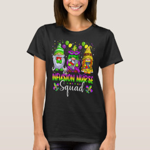 Camiseta Enfermeira Enfermeira Gnomos Esquadrão Tripulação