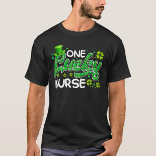 Camiseta Enfermeira Enfermeira St Paddys Day Dia de São Pa