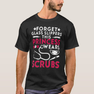 Camiseta Enfermeira Engraçada Dizendo Para Mulheres Esta Pr