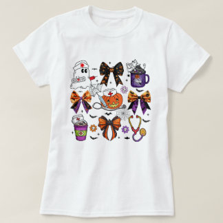 Camiseta Enfermeira Engraçada Estetoscópio Enfermeira Pumpk