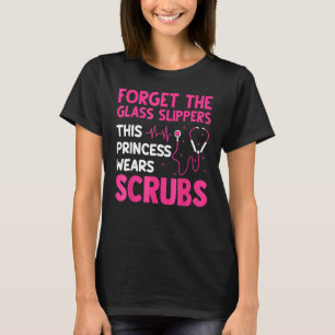 Camiseta Enfermeira Engraçada Para Mulheres Meninas Na Sema