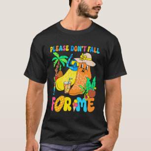 Camiseta Enfermeira Engraçada Por Favor Não Se Apaixone Por