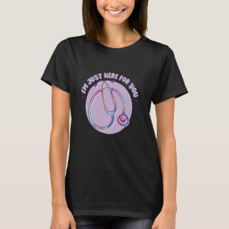 Camiseta Enfermeira Entusiascópica Engraçada RN