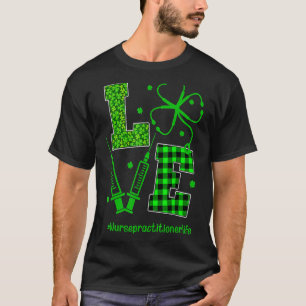 Camiseta Enfermeira, especialista em estetoscópio, Shamrock