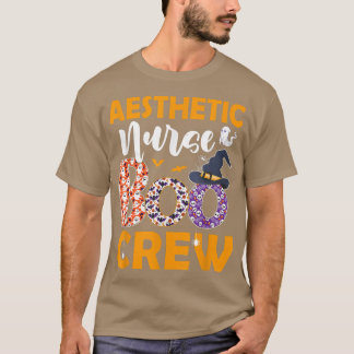 Camiseta Enfermeira estética Boo Crew Spooky Boo Ghost Hall