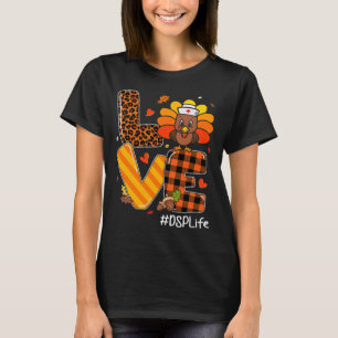 Camiseta Enfermeira Fall Dsp Enfermeira Turquia Dia de Ação