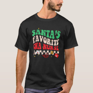 Camiseta Enfermeira Favorita do Papai Noel Natal Xmas RN C