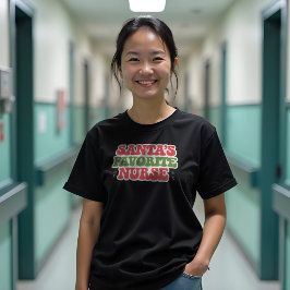 Camiseta Enfermeira Favorita dos papais noeis