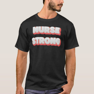 Camiseta Enfermeira Forte - Use Sua Força com Orgulho