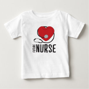 Camiseta Enfermeira futura será Design de enfermeira