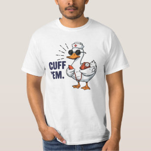 Camiseta Enfermeira Ganso 'Cuff 'Em' Enfermeira Ganso Diver