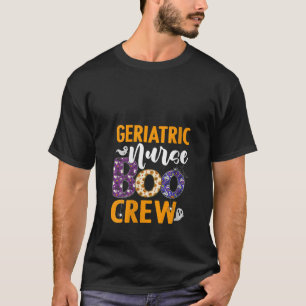 Camiseta Enfermeira Geriátrica Enfermeira Boo Crew Enfermei