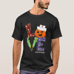 Camiseta Enfermeira Geriátrica Enfermeira de Vida Halloween