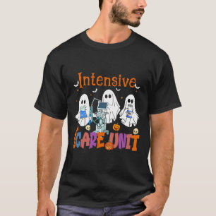 Camiseta Enfermeira Ghost Nurna Ic Da Unidade De Cuidados I
