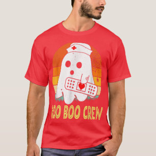 Camiseta Enfermeira Ghost RN Cute Figurume de Halloween s,