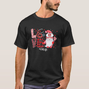 Camiseta Enfermeira Gnome Engraçado Dia de os namorados Mu