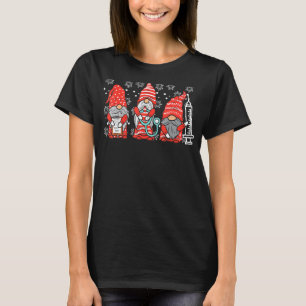 Camiseta Enfermeira Gnomos-de-Natal Enfermeiras Enfermeiras