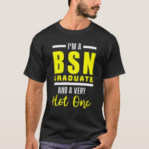Camiseta Enfermeira Graduada Aluna Bsn Enfermagem Graduação