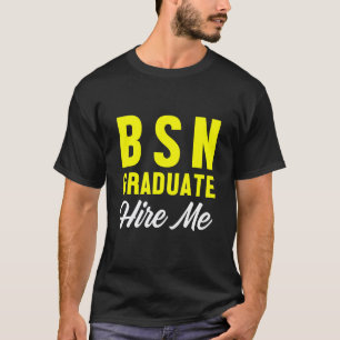 Camiseta Enfermeira Graduada Estudante Bsn Graduação Enferm