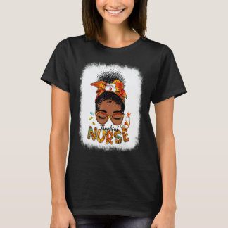 Camiseta Enfermeira Grata Vida Cabelo Desgrenhado Bônus de 