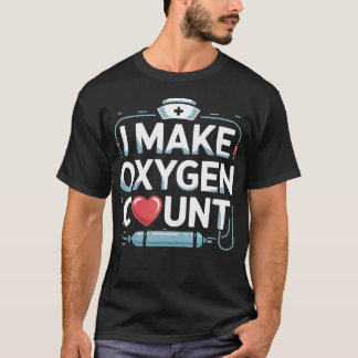 Camiseta Enfermeira Hiperbárica Rn Enfermagem Oxigênio Hipe