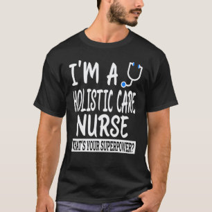 Camiseta Enfermeira Holística Praticante Escola de Enfermag