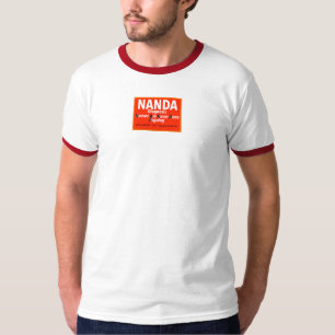 Camiseta Enfermeira Humor: NANDA Impressão Novelty