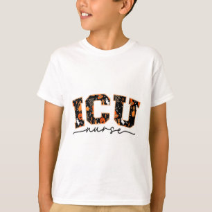 Camiseta Enfermeira Icu Enfermeira Halloween Cuidados Críti