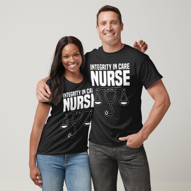 CAMISETA ENFERMEIRA - INTEGRIDADE NO CUIDADO (Unissex)