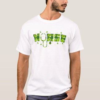 Camiseta Enfermeira Irlandesa Stethoscope Scrub | Nu Dia de