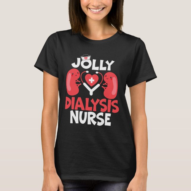 Camiseta Enfermeira Jolly Kidney (Frente)