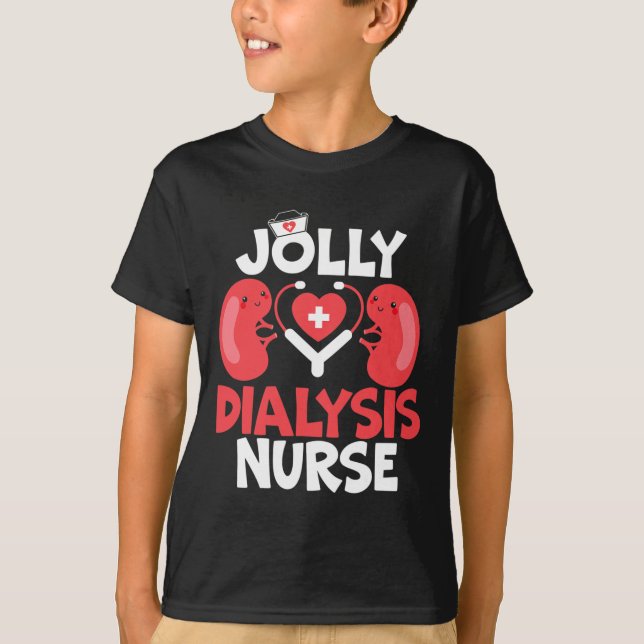 Camiseta Enfermeira Jolly Kidney (Frente)