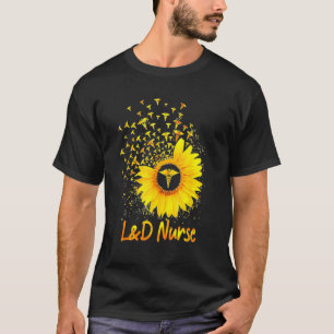 Camiseta Enfermeira L&d Ama Enfermagem Estudante Rn Life Wo