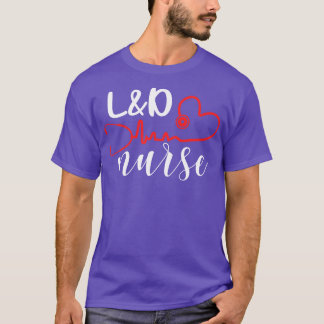 Camiseta Enfermeira LDL Enfermeira Enfermeira Teal Stethosc