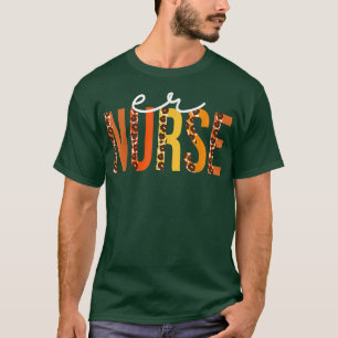 Camiseta Enfermeira Leopardo das Enfermeiras Queda Amantes