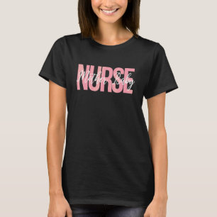 Camiseta Enfermeira Mãe Bebê Obstetrícia Estetoscópio Pés d