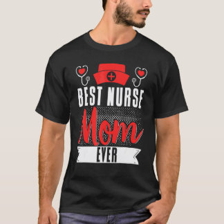 Camiseta Enfermeira Mãe Dia das Mães Melhor Enfermeira Mãe