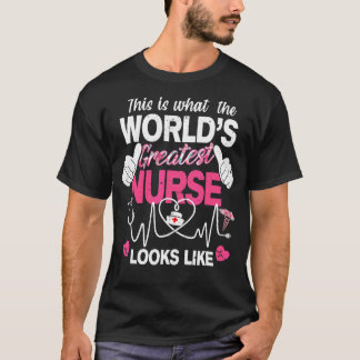 Camiseta Enfermeira Mães Nursi do Mundo Vintage