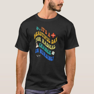 Camiseta Enfermeira março de 2022 É um belo dia para uma Ra