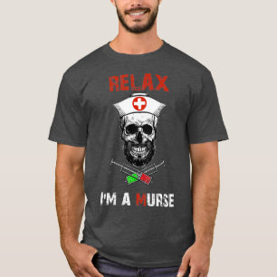 Camiseta Enfermeira Masculina Engraçada Murse