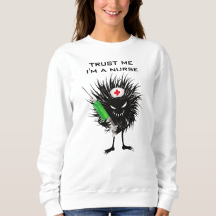 Camiseta Enfermeira mau Médica Dark Humor