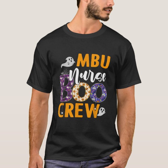Camiseta Enfermeira MBU Enfermeira Boo Crew Enfermeira Assu (Frente)